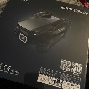 Black Drone with Camera